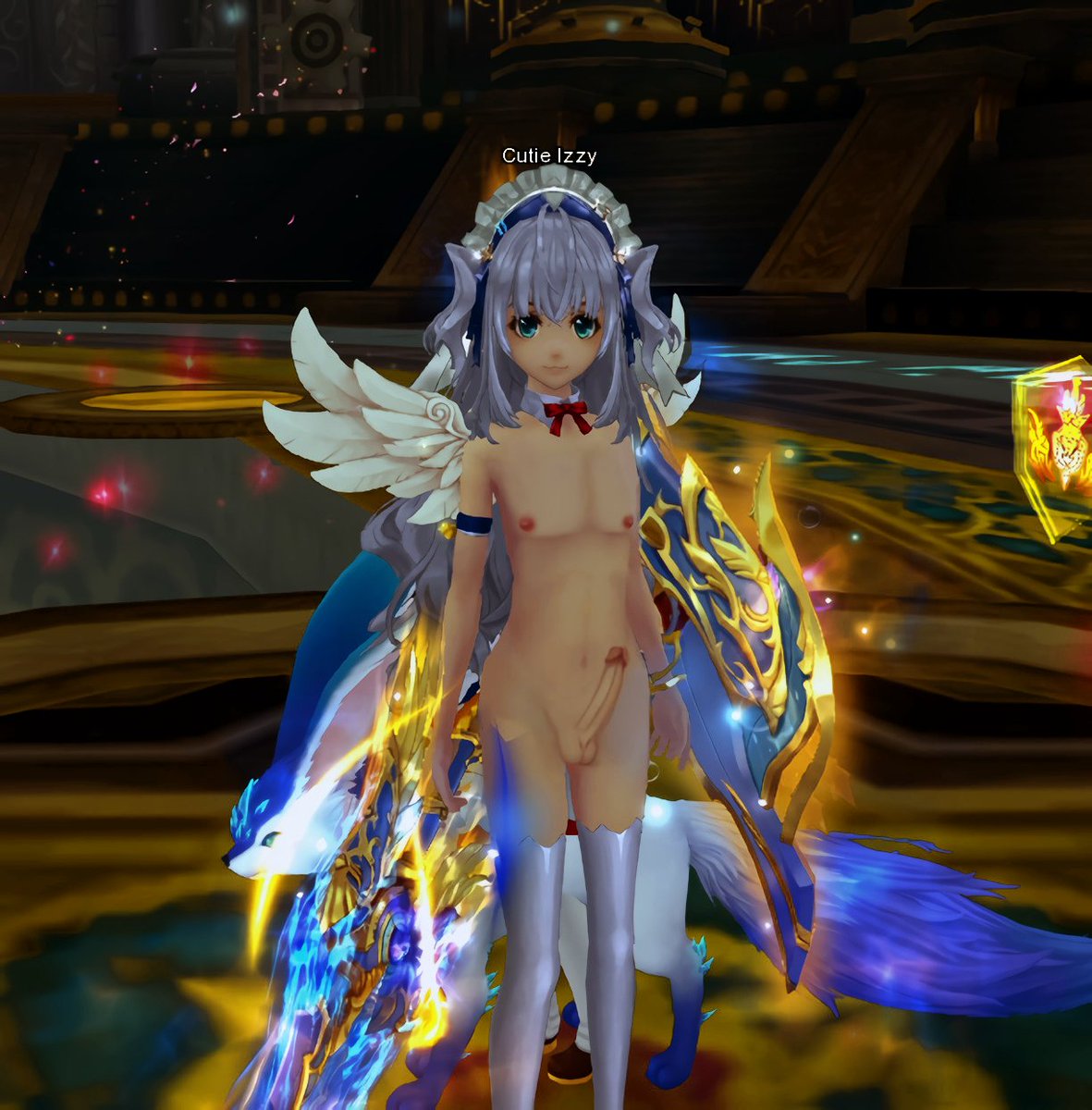 HanakJang's tweet photo. Aura kingdom screenshot edit Nude Filter 
#aurakingdom
#nudefilter
#Femboy https://t.co/PHtKFvRGbC