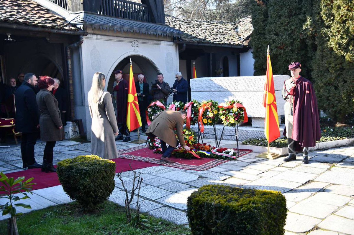 152 години од раѓањето на големиот Македонски великан! 
Гоце Делчев, наш херој и наша светост! 
Нека е вечен споменот! 
Нека е вечна Македонија! 🇲🇰
