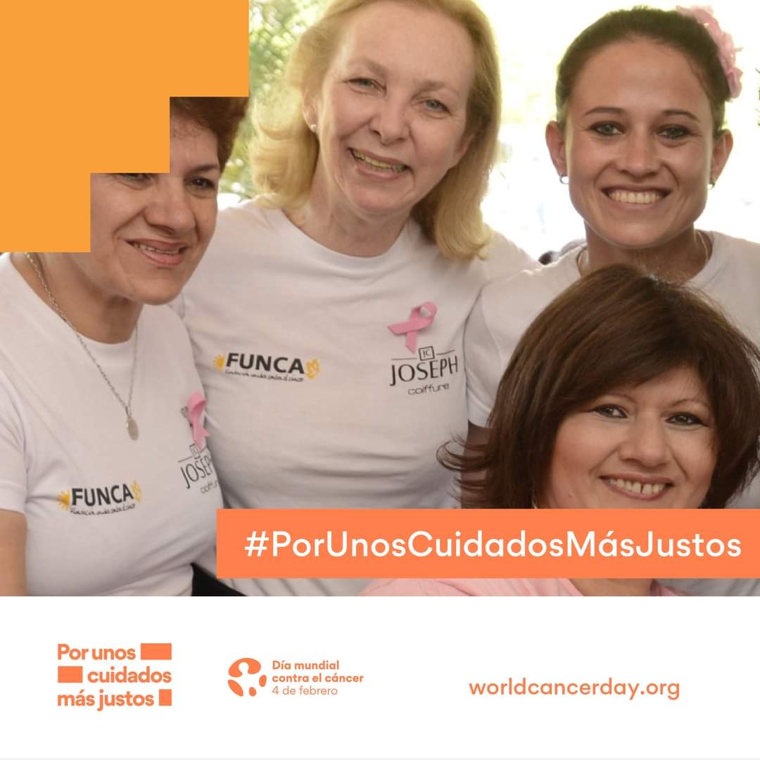 Norah_Gimenez's tweet photo. Hoy, Día internacional d lucha contra el cáncer desde FUNCA ratificamos compromiso d trabajar para construir un Paraguay con 0 muertes evitables x cáncer. Concientizando, acompañando y trabajando x el acceso a una salud equitativa y d calidad.
@uicc
#PorUnosCuidadosMásJustos https://t.co/Lij58sim1n
