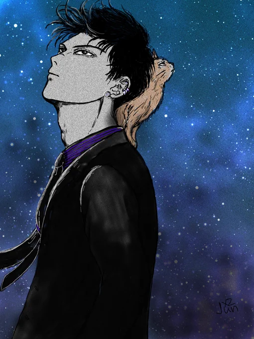 #見た人もなにか無言で夜をあげる 