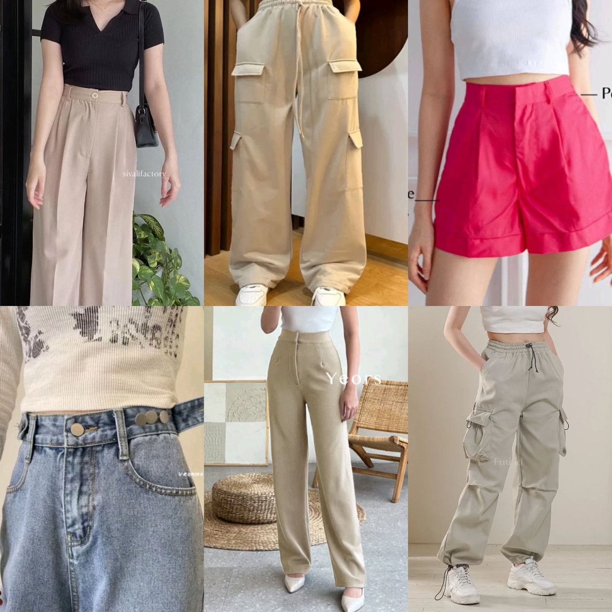 candy_yayaa's tweet photo. 🎡 Mix and match casual pants 🎡
       
                ● a thread ● https://t.co/mD9bZiYDzO