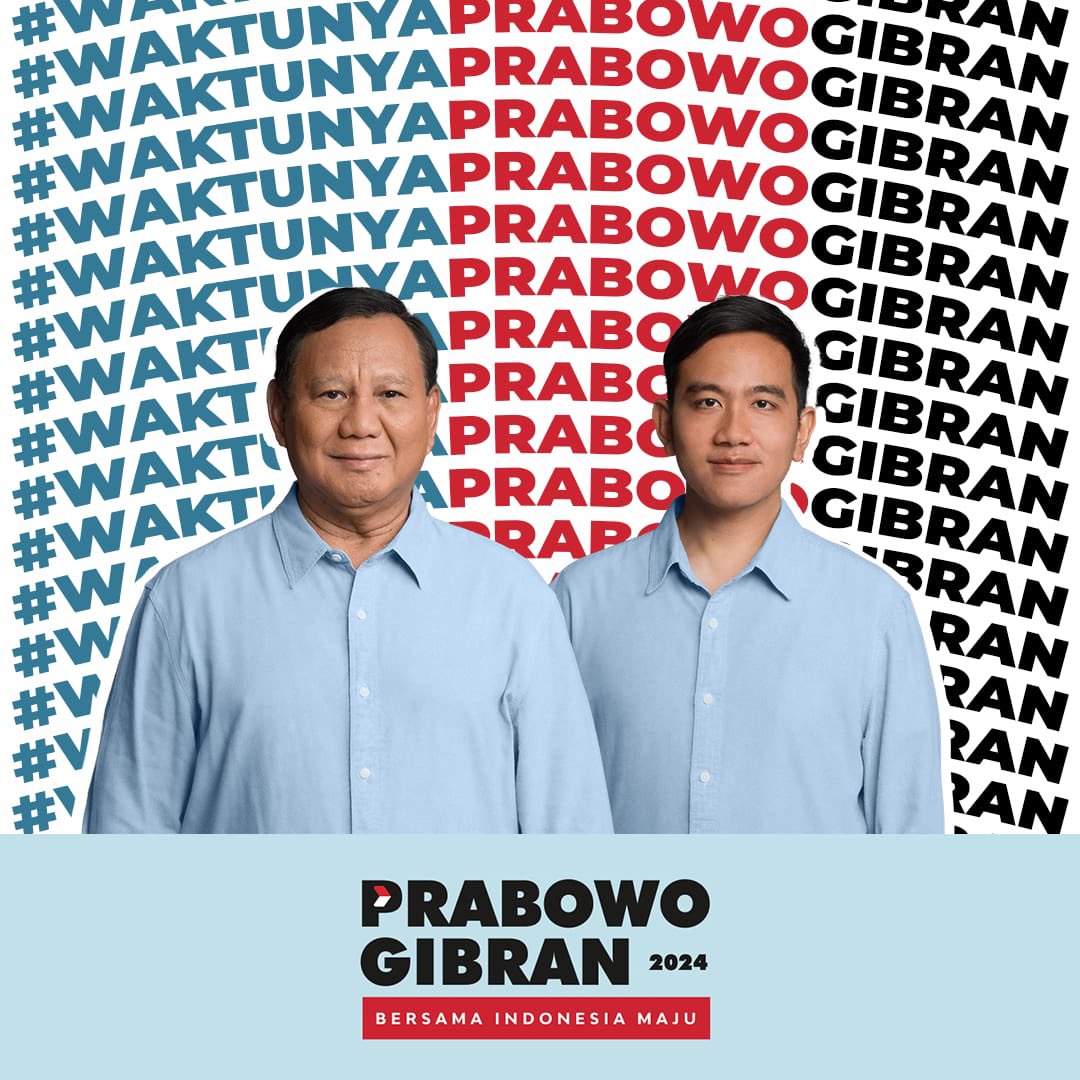 imursee1's tweet photo. #WaktunyaPrabowoGibran
Bismillah 02 🩵 https://t.co/yoeUpdDfvu