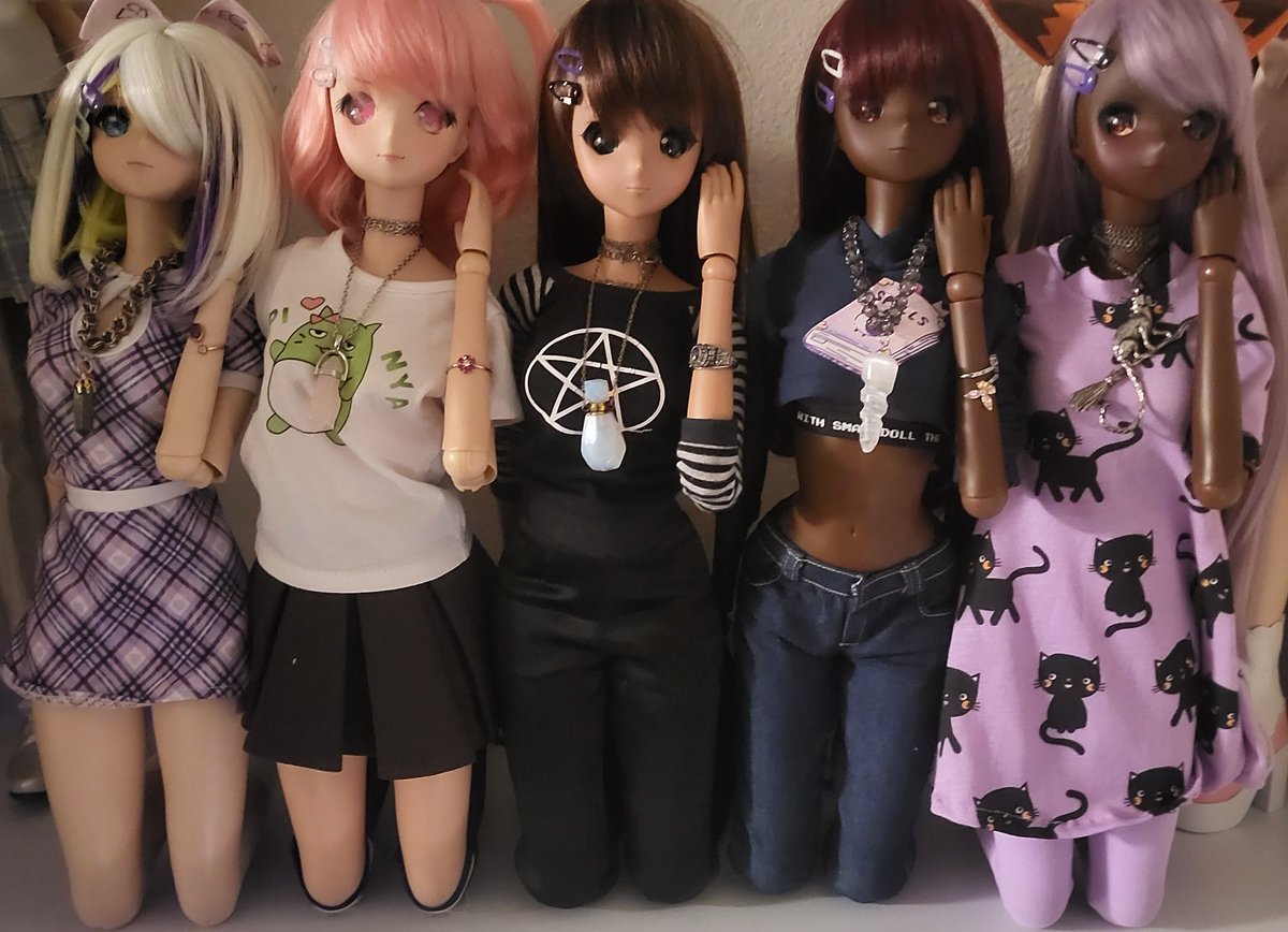 Princeofcos's tweet photo. Stop what your doing and admire my smartgirls ♡♡♡
#smartdollstarlight #smartdollebonyfutaba #smartdollmelody #smartdollcuriosity #smartdollruby #smartdollcommunity https://t.co/8MLgSCJcJT