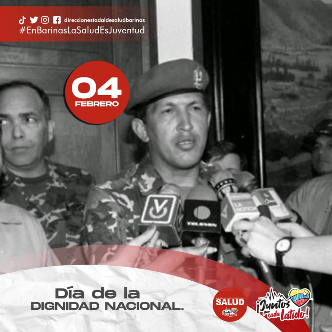 #4Feb | 🇻🇪 📢#DíaDeLaDignidadNacional

#4FDelPueblo

¡Por ahora y para Siempre