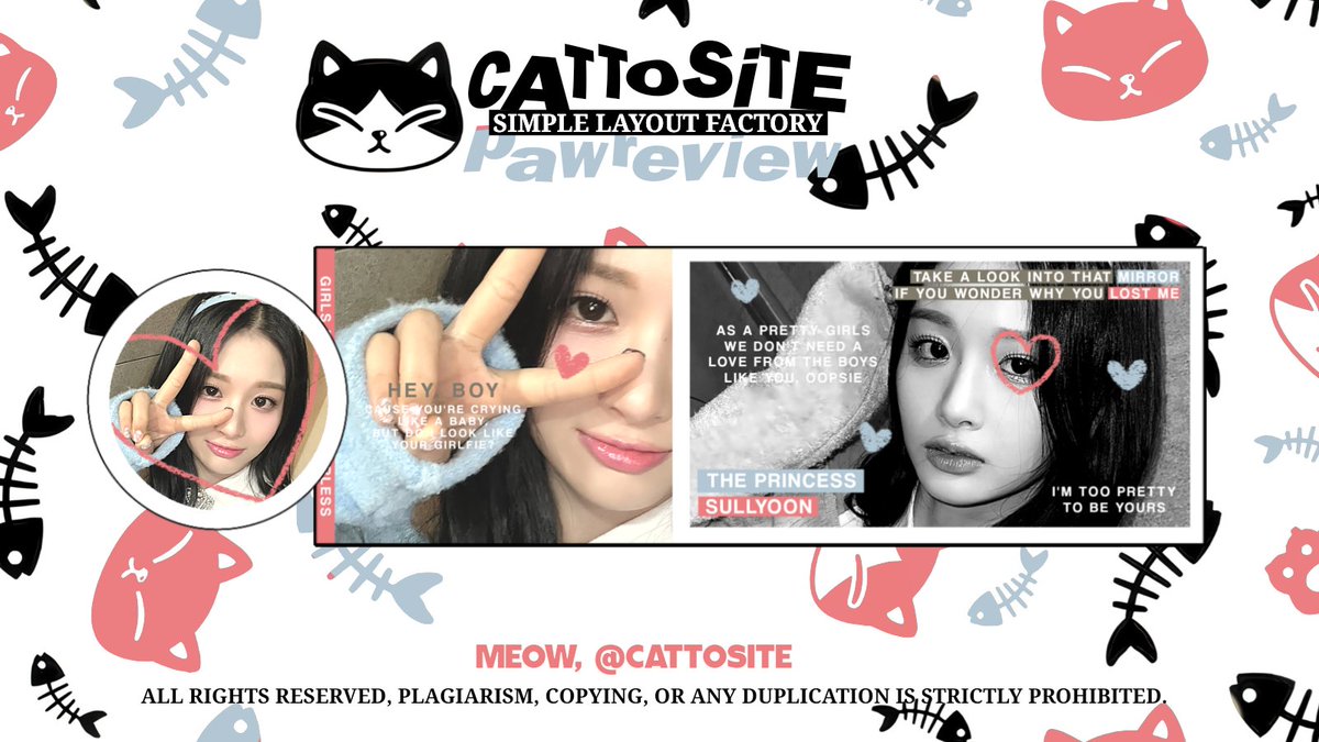 cattosite's tweet photo. Attention cattos 📢
Repost are very appreciated, thank you 🐈‍⬛ Aku bawa FREE layout dari 2 kakak anon yang baaaaik hati ‼️🥳 Bisa kamu claim jam 21.00 WIB via DM @sachaillo ya, jangan lupa dibaca dulu rulesnya ☝🏻 #zonauang https://t.co/fBNPXj3OxL