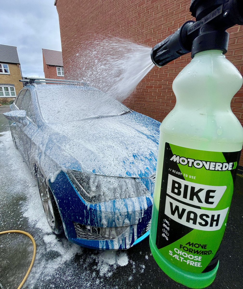 Paul_BikeMag's tweet photo. Not just my motorbikes that get the @Motoverdeltd love. For me the best cleaning solutions for any vehicle. Please give the guys a go. Ditch your usual stuff that may contain salt. You will not regret it. https://t.co/4DBMCtUxEf