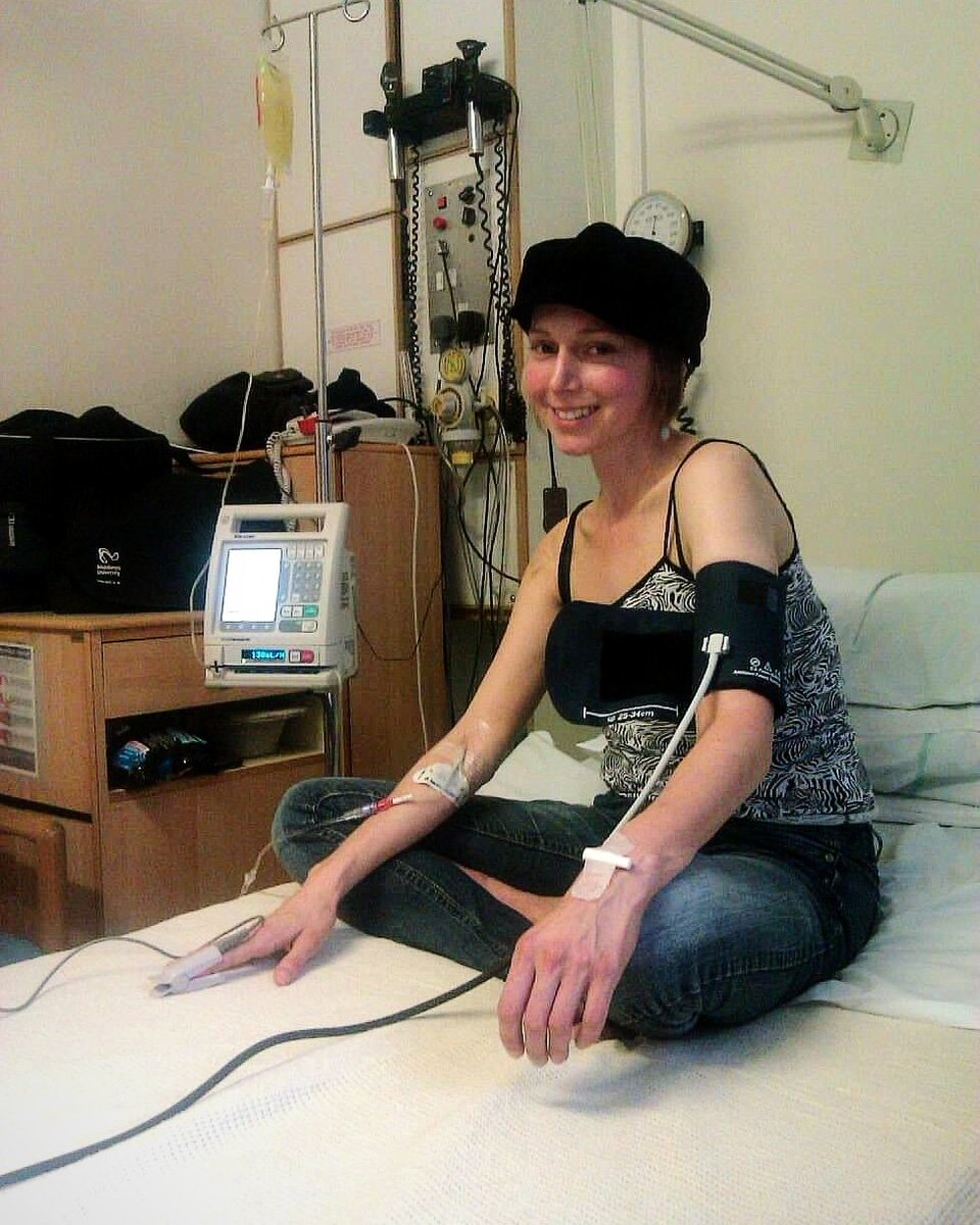 It's world cancer day. This was me over 11 years ago having treatment for stage 4b Hodgkin Lymphoma. My heart goes out to everyone affected by cancer. #WorldCancerDay2024 #bloodcancer