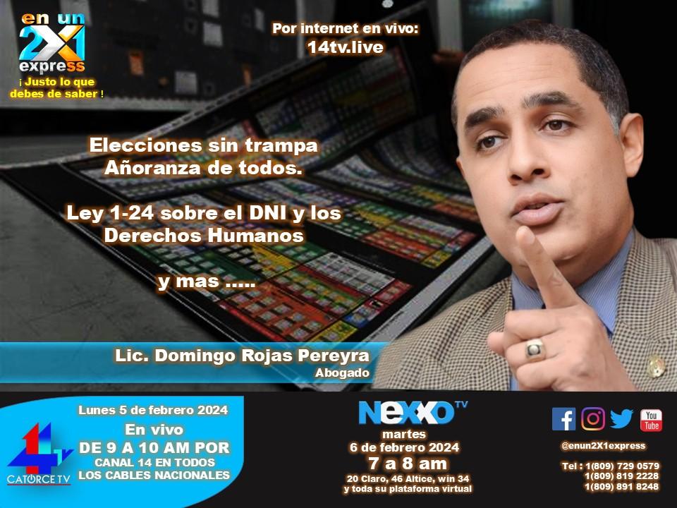 manuelortizrd's tweet photo. Elecciones sin trampa, añoranza de todos, además ley 1-24 sobre el DNI y los Derechos Humanos https://t.co/VkAWFKaThQ