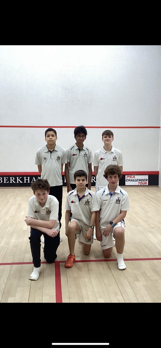 Congratulations to our U13 squash team for winning the regional round of the National Plate competition hosted at Berkhamsted School on Monday. We have now qualified for finals day in Birmingham later in the year. A fantastic effort from all the players. 

🔴⚫️