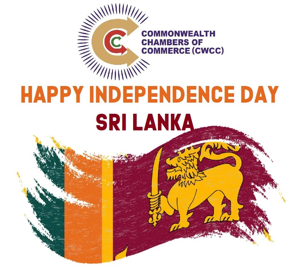 Officials and members of <a href="/TheCWCC/">Commonwealth Chambers of Commerce (CWCC)</a> wish your dear friends of Sri Lanka 🇮🇳🤝🇱🇰 Happy Independence Day 🇮🇳🤝🇱🇰