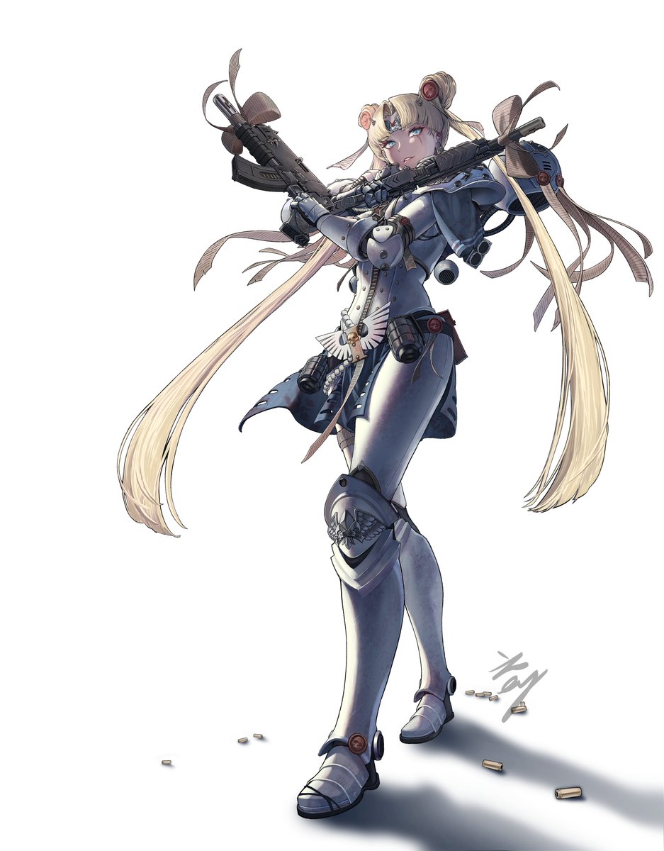 Sailor Moon, but in 40K.
#SailorMoon #warhammer40k