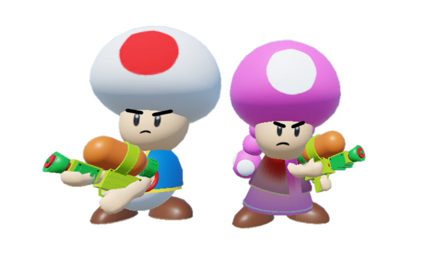 NationToads's tweet photo. Toad &amp; Toadette: Alien Force

Fan-made Nintendo Switch game concept. https://t.co/dLSQme8HEF