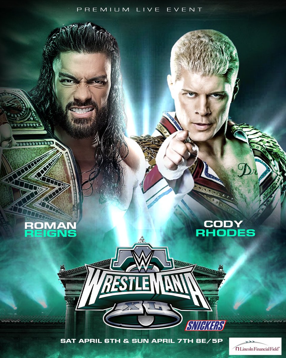 Let's settle this once and for all. RT - Roman Reigns vs Cody Rhodes 🔥 Like - Roman Reigns vs The Rock ❤ #WrestleMania #WeWantRocky Or #WeWantCody BIG TEST FOR CODY NATION.