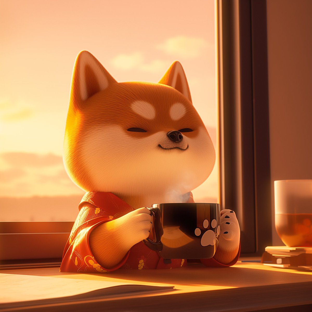 dogey_inu's tweet image. GM $DINU family