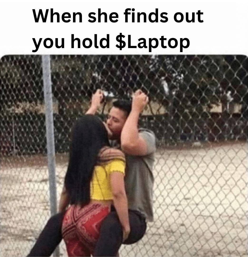 hippy1956's tweet photo. @HawkOfCrypto @sonatanetwork @alanrog3 Based Sonatachad getting his bag ready to catch another rocket launch. $LAPTOP doing great too, unrelated to SONA drama. https://t.co/k5PqeaWLzU