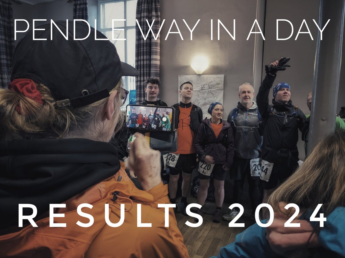 PendleWay's tweet photo. Provisional results are available online HERE
https://t.co/aMn3bu5jid 

Any queries please get in touch with us. We'll add full checkpoint times in the next few days

Great efforts folks and we hope you enjoyed your day out on the Pendle Way!

#PWIAD #PendleWayInADay #PendleWay https://t.co/Ao9BAzgrSI