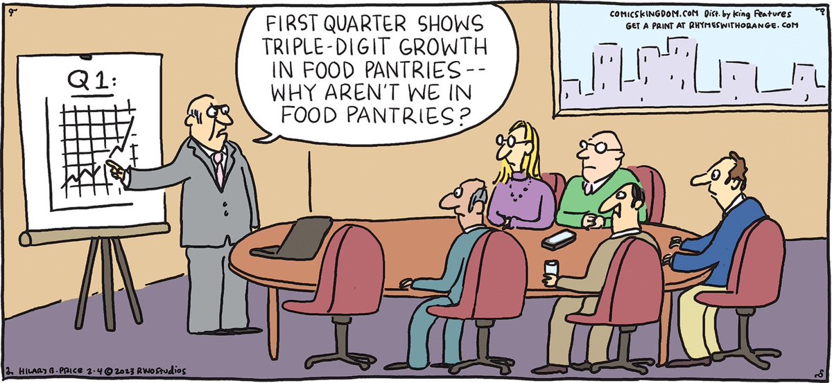 Today’s a good day to support your local food pantry and help a neighbor in need. #SundayFunday <a href="/ComicsKingdom/">Comics Kingdom</a> @RinaPiccolo