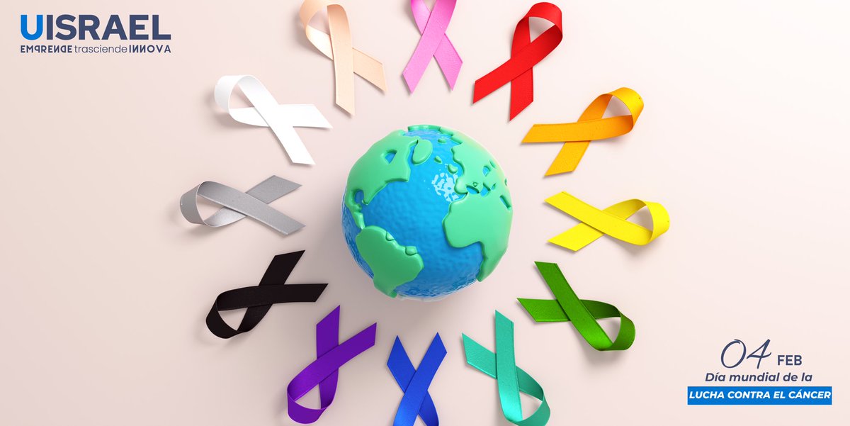 🌎 En el Día Mundial Contra el Cáncer, la Universidad Israel, a través de su carrera de Medicina, refuerza su compromiso serio en la lucha contra esta enfermedad. 

#UISRAEL #Medicina #DíaMundialContraElCáncer #Emprende #Trasciende #Innova