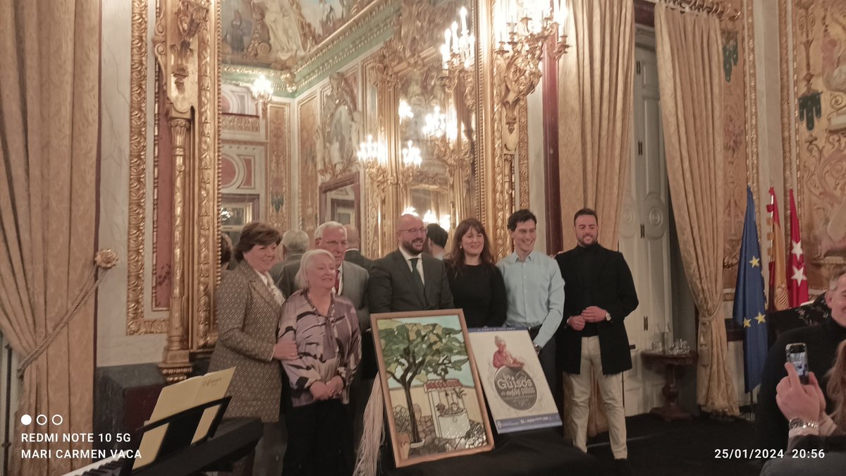 Presentación de los carteles anunciadores de la XXV Edición de Fiesta de Los #Patios y Los Guisos de Nuestros Patios, en el #PalaciodeSantoña.