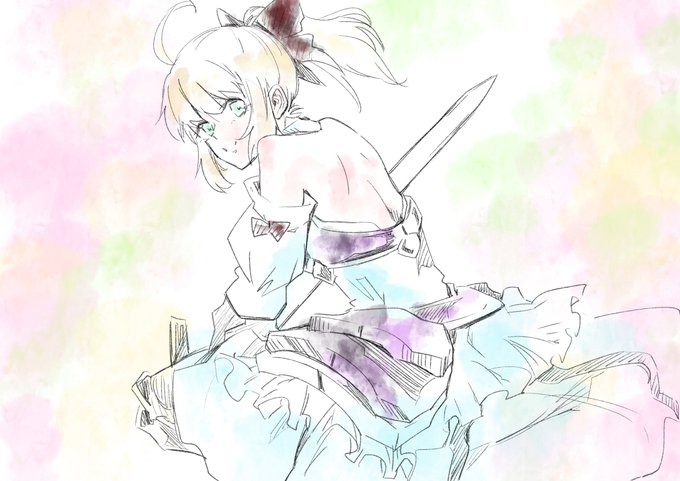 はるか昔に描いたセイバーリリィ 