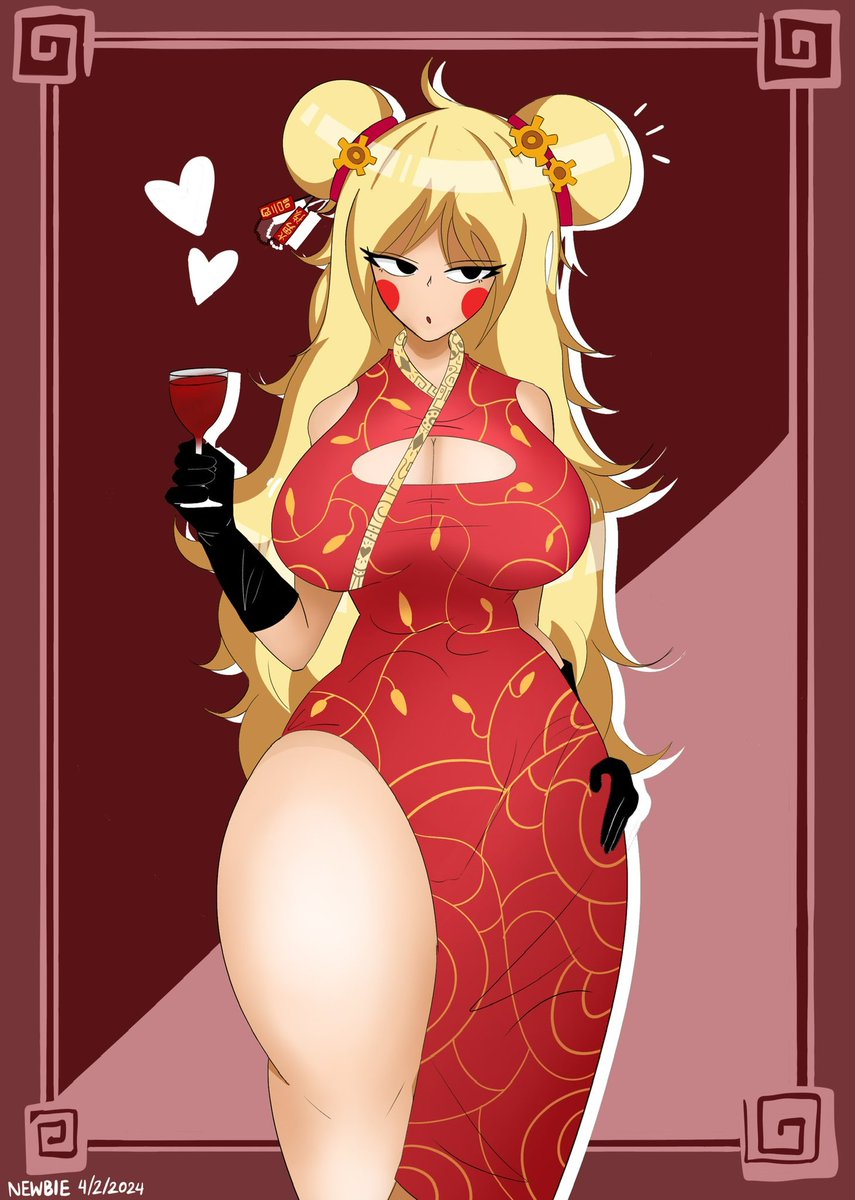 drawing_non's tweet photo. [🎨MY OC] JULIA IN LUNAR NEW YEAR 2024✨
(I drew it several days in advance…nah nvm) https://t.co/b7C8jqzBhN