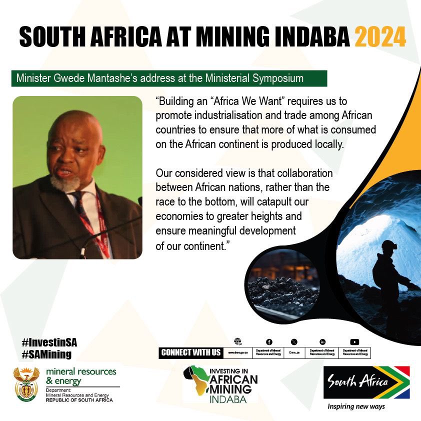 KaraboKbmags's tweet image. This year marks a 100 years of Platinum #SAMining 🇿🇦.  To #InvestInSA is to invest in the future considering reserves of Critical Minerals of the future #30YearsOfDemocracy 🇿🇦