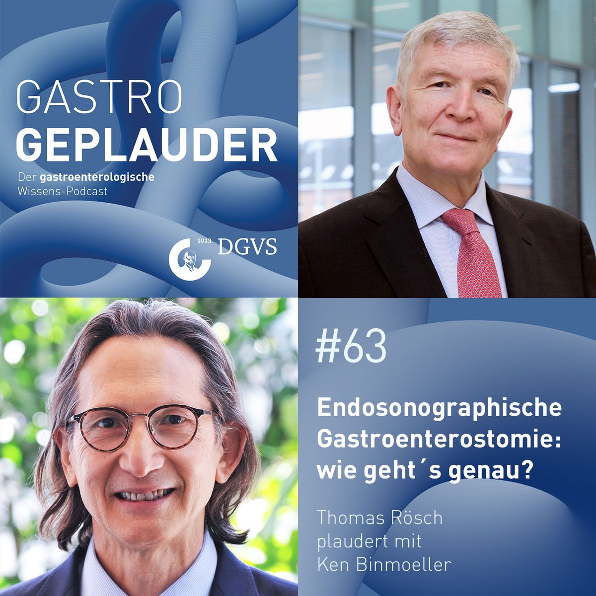 Neue Beiträge im GastroGeplauder 2024 - für interventionelle Endoskopiker erzählt der Erfinder Ken Binmoeller ganz genau, wie eine endosonographische Gastroenterostomie durchgeführt wird und was dabei passieren kann - gleich reinhören z.B. bei Spotify