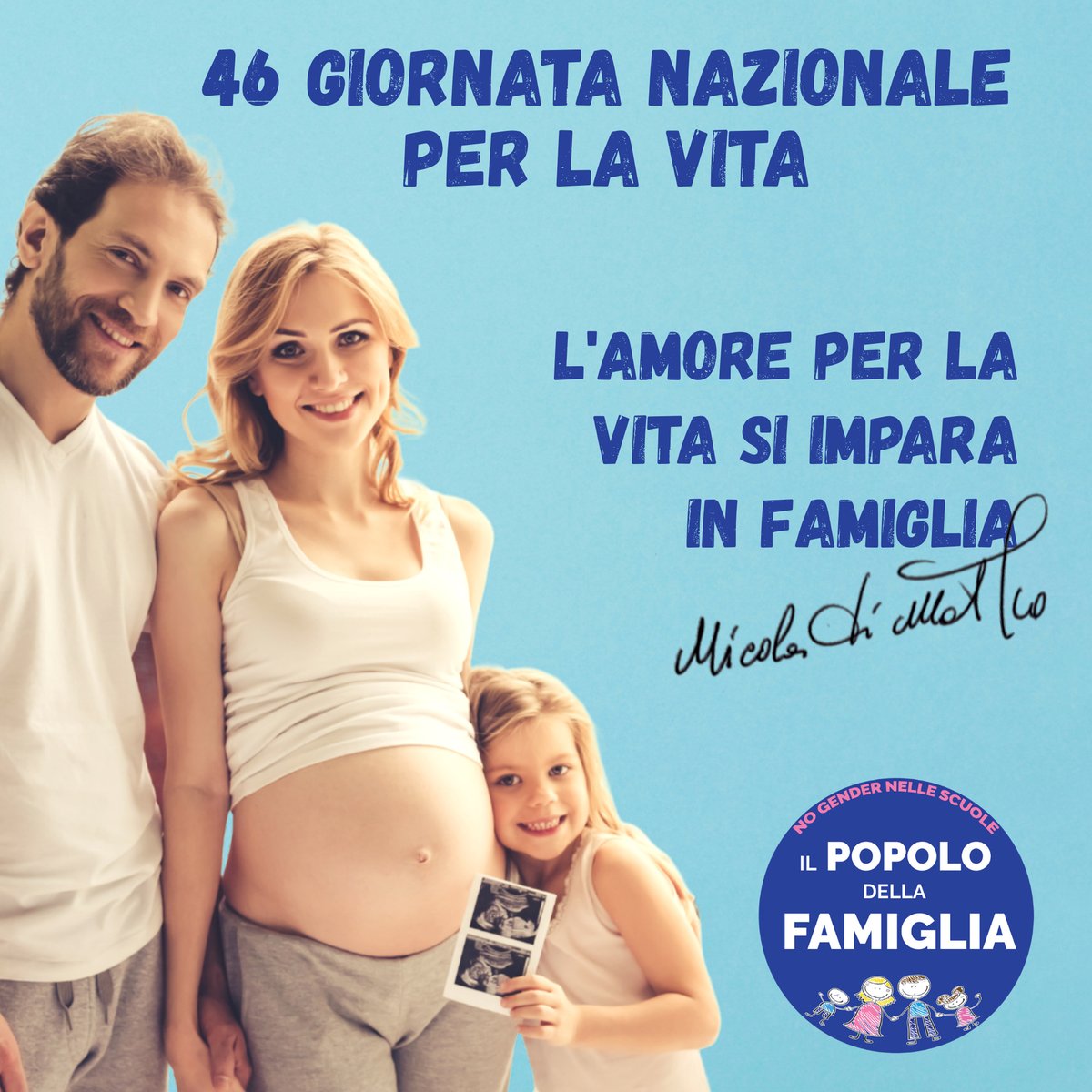 dimatgab's tweet photo. #popolodellafamiglia #GiornataperlaVita #4febbraio https://t.co/3r6OxErMeq