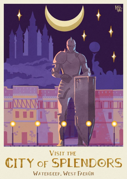 This was a fun bit of something different. Don't you listen to those Baldurians; Waterdeep is where it's at. #dnd #forgottenrealms #dungeonsanddragons 