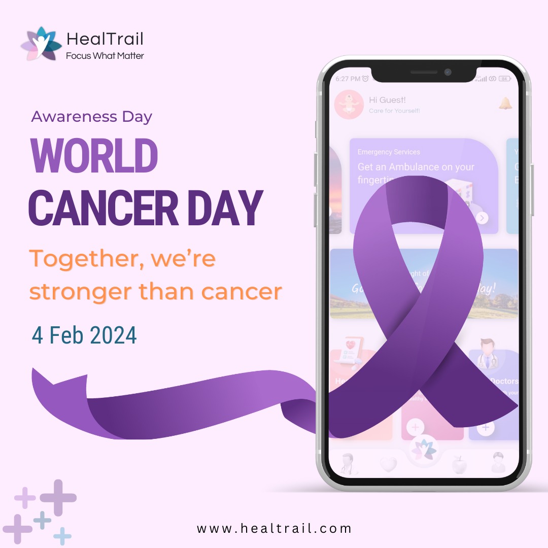healtrail_app's tweet photo. Together, we're stronger than cancer. https://t.co/zhwvRT4iay
