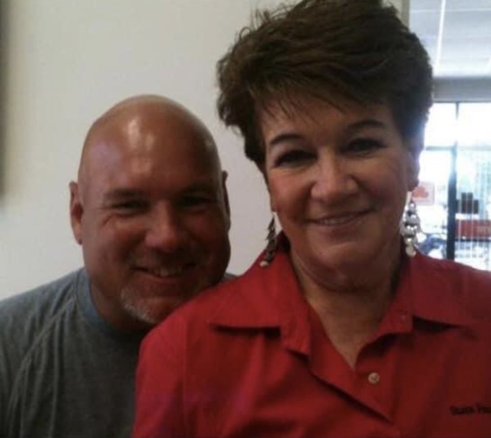 Coach_smith13's tweet photo. Wishing our mother a very Happy Heavenly Birthday.  Love and miss you everyday.  With Shirley Fontenot. https://t.co/pKnaYpDHwG