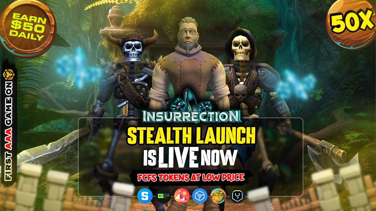Insurrection Ⓡ | GameFi | Play More Earn More tweet media