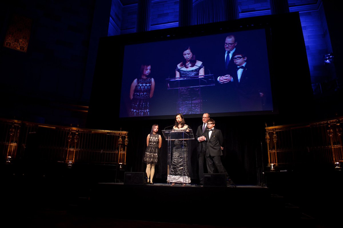 NYCHopeGala's tweet photo. United we stand on #WorldCancerDay, showing support for those battling this disease. We are grateful to have had the opportunity to hear these families stories and are inspired by their strength and positivity.🎗️ https://t.co/K51NV04005