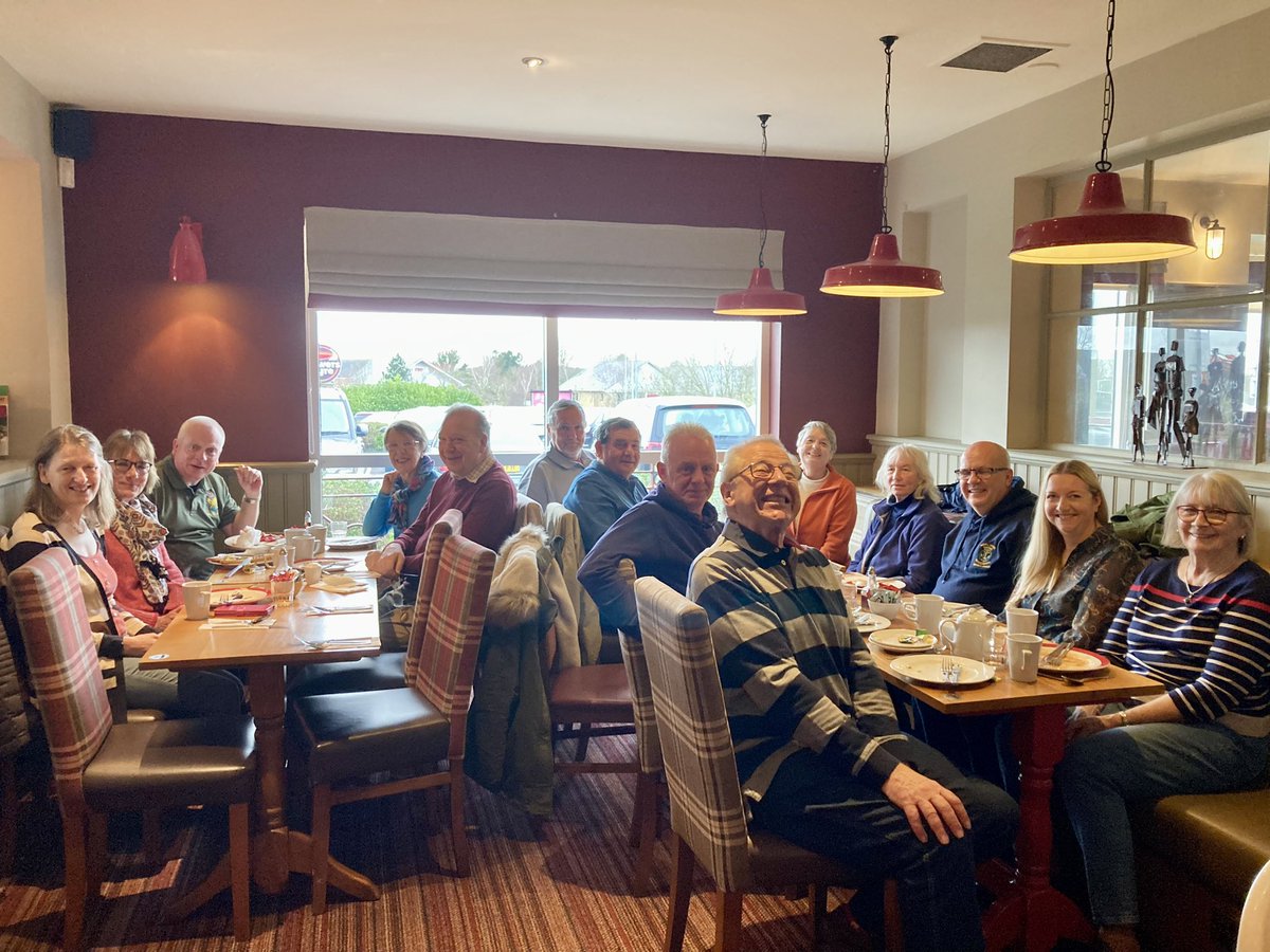 Fifteen of our shipmates enjoyed breakfast and banter @brewersfayre Norwich Thorpe St Andrew this morning - good to see everyone!

#OnceNavyAlwaysNavy ⚓️