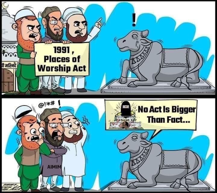 QuantumSadhu's tweet photo. I want my temples back... period. #Gyanavapi https://t.co/OHCutbbLPU