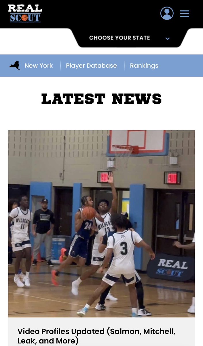 RealScoutBasketball- Nate Blue (@realscoutbball) on Twitter photo Video Profile Updates
<a href="/JohnBowneHoops/">John Bowne Hoops</a> vs WHEELS
Click Here: realscoutbasketball.com/video-profiles…
Player Video Uploads: Chris Judge, Khaleel Mitchell, Josiah Salmon, Darrel Taylor, Camry Perez, Jamel Leak, and Alexander Sanchez.
<a href="/chrisjiggy1/">Christopher Judge</a> Video Profile Updates
<a href="/JohnBowneHoops/">John Bowne Hoops</a> vs WHEELS
Click Here: realscoutbasketball.com/video-profiles…
Player Video Uploads: Chris Judge, Khaleel Mitchell, Josiah Salmon, Darrel Taylor, Camry Perez, Jamel Leak, and Alexander Sanchez.
<a href="/chrisjiggy1/">Christopher Judge</a>