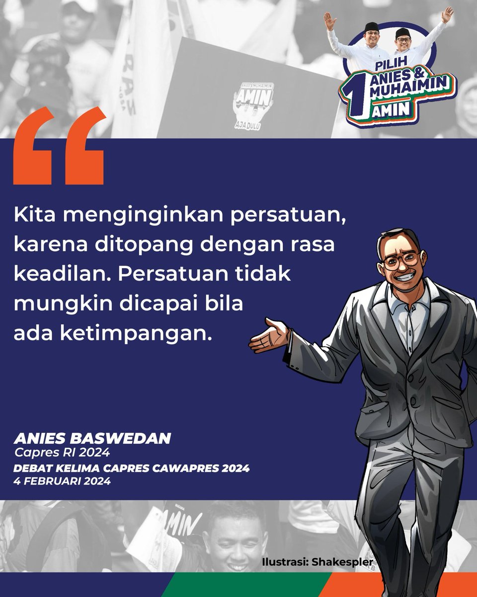 R_Tedja's tweet photo. #PerubahanPastiMenang
#AMINajaDulu

@aniesbaswedan
@cakimiNOW https://t.co/wn9jJEqAEs