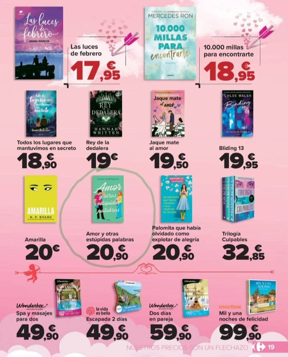 Me han pasado el catálogo de <a href="/CarrefourES/">Carrefour España</a> porque ahí están Eva y Sebastian por San Valentín 💚🥹