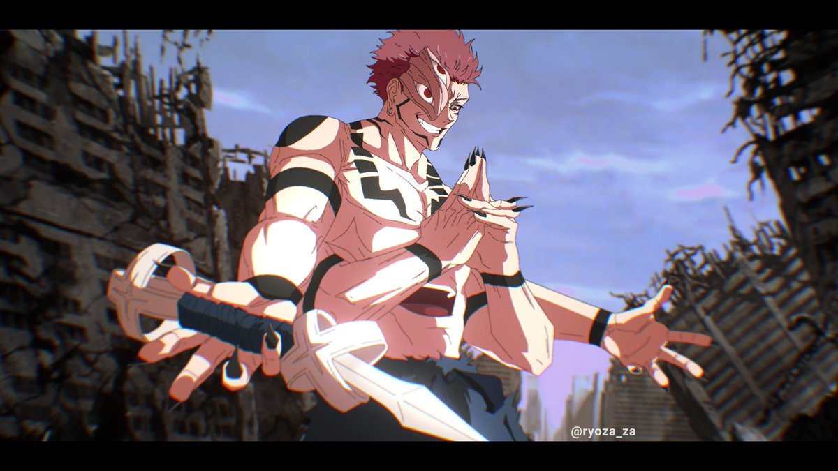 ryoza_za's tweet photo. king of curses! #sukuna #呪術廻戦 https://t.co/8QAyMFiw5s
