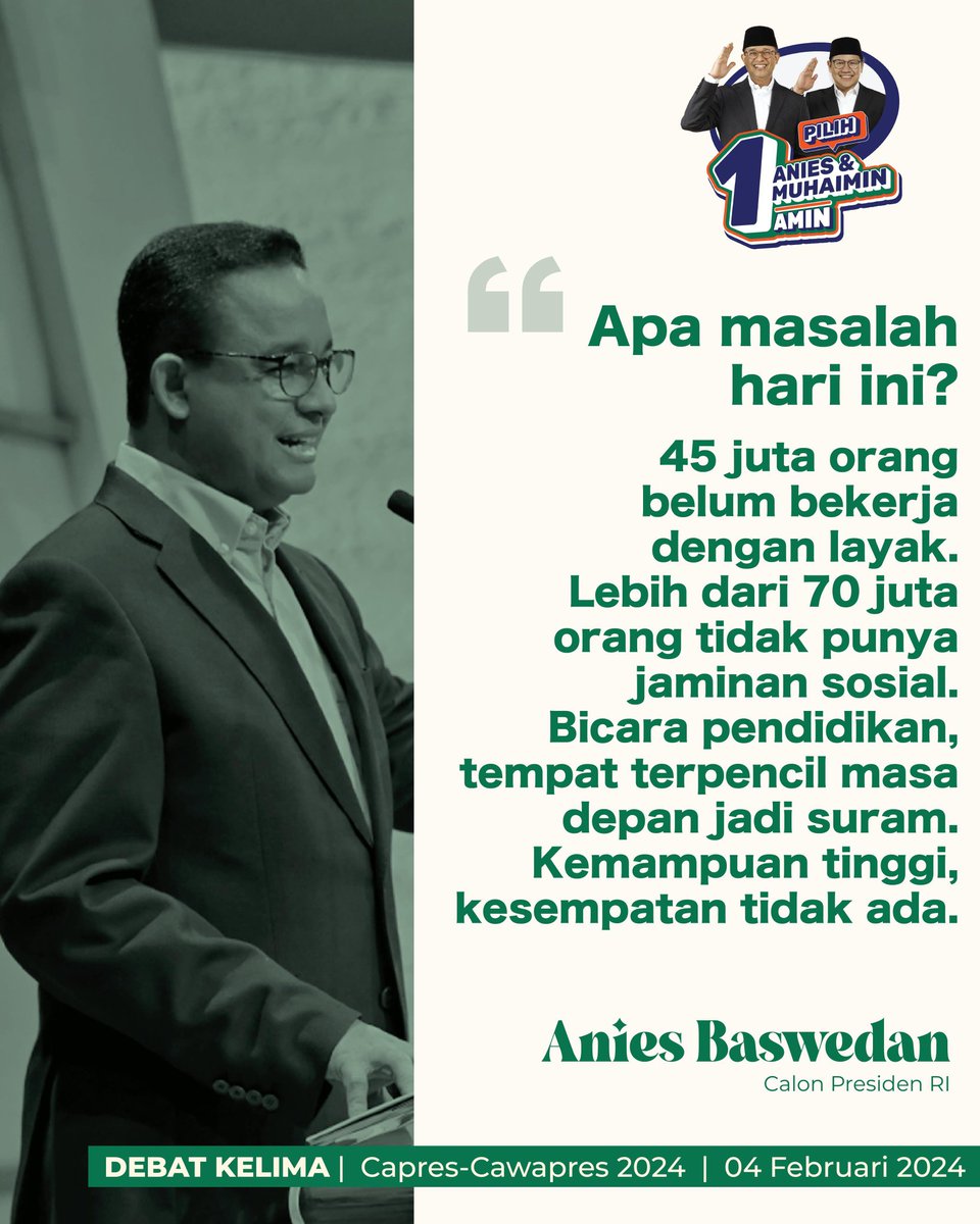 RidhoAgiJr's tweet photo. Rakyat Indonesia mau perubahan
#PerubahanPastiMenang
#AMINajadulu
@aniesbaswedan
@cakimiNOW
AMIN pasti menang https://t.co/I7NyORy5m7