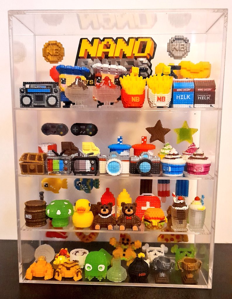 MogAnarchy's tweet photo. I think I'm going to need a bigger display case. 😅 
#NanoBytes #ByteWorld https://t.co/YyxmAy0jR1