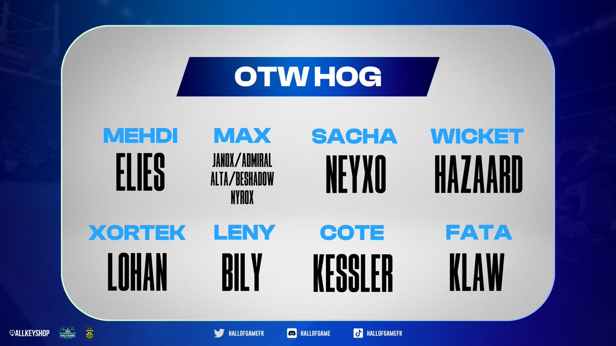 Hall of Game tweet media