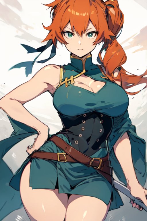 *The reader sits there and watches Kendo walk up to them. Intense muscle mommy vibes could be felt as she got closer*

"Now what did I tell you about not studying or participating in class hmm? Seems like I'm making someone pay attention at least~" *She would point down there*