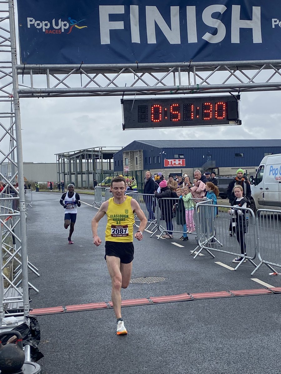 Congratulations to Conor Duffy (Glaslough Harriers) and Ann Marie McGlynn (@LetterkennyAc) who were the winners at the annual @trimathletic 10 Mile Road Race today. Full results: popupraces.ie/race/trim-10-m…