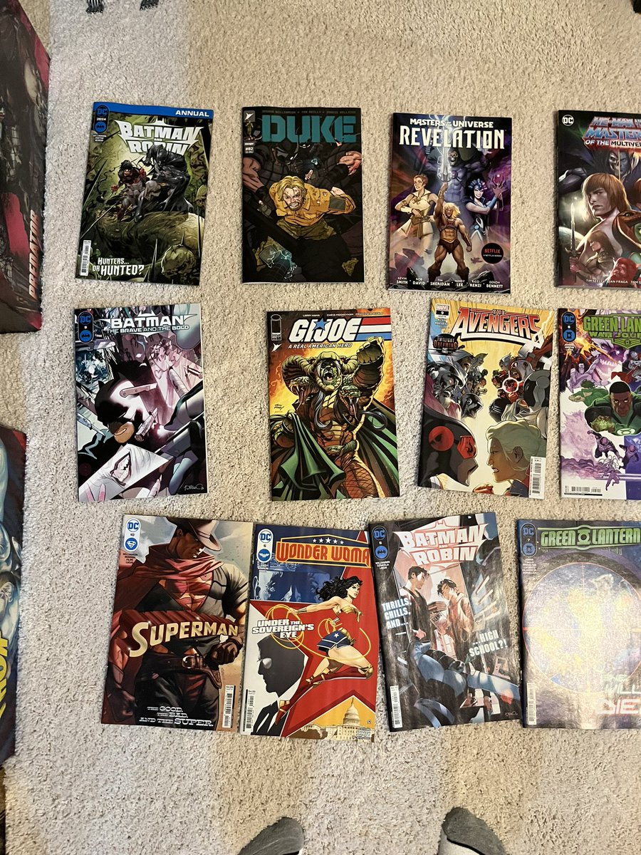 My comic book birth month haul! Got some great gems! #comicbooks #comicbookhaul