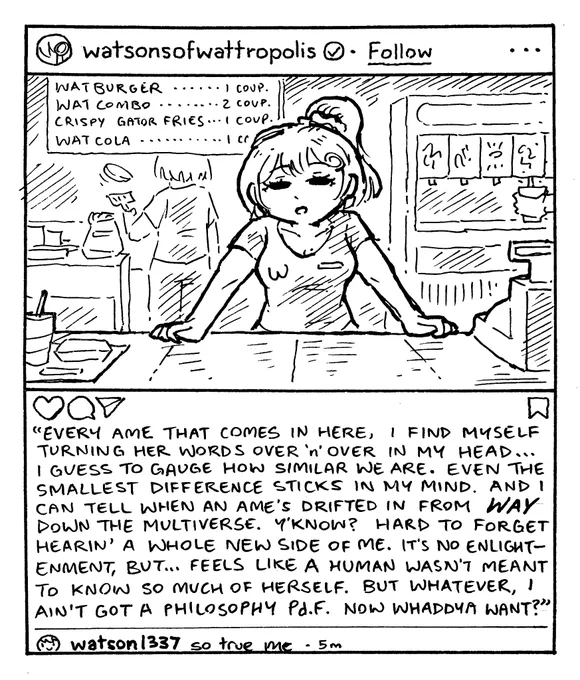 wattropolis, one diner at a time. #ameliaRT 