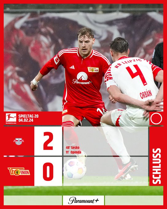Schluss: Leipzig 2, Union 0