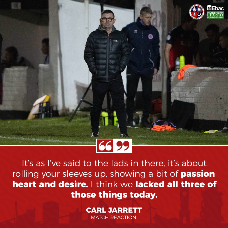 redcarathleticf's tweet photo. The Redcar boss has his say on yesterday’s bitter 3️⃣-1️⃣ defeat to @wacfc.👇

#UTS 🔴🔵 #REDvWAC