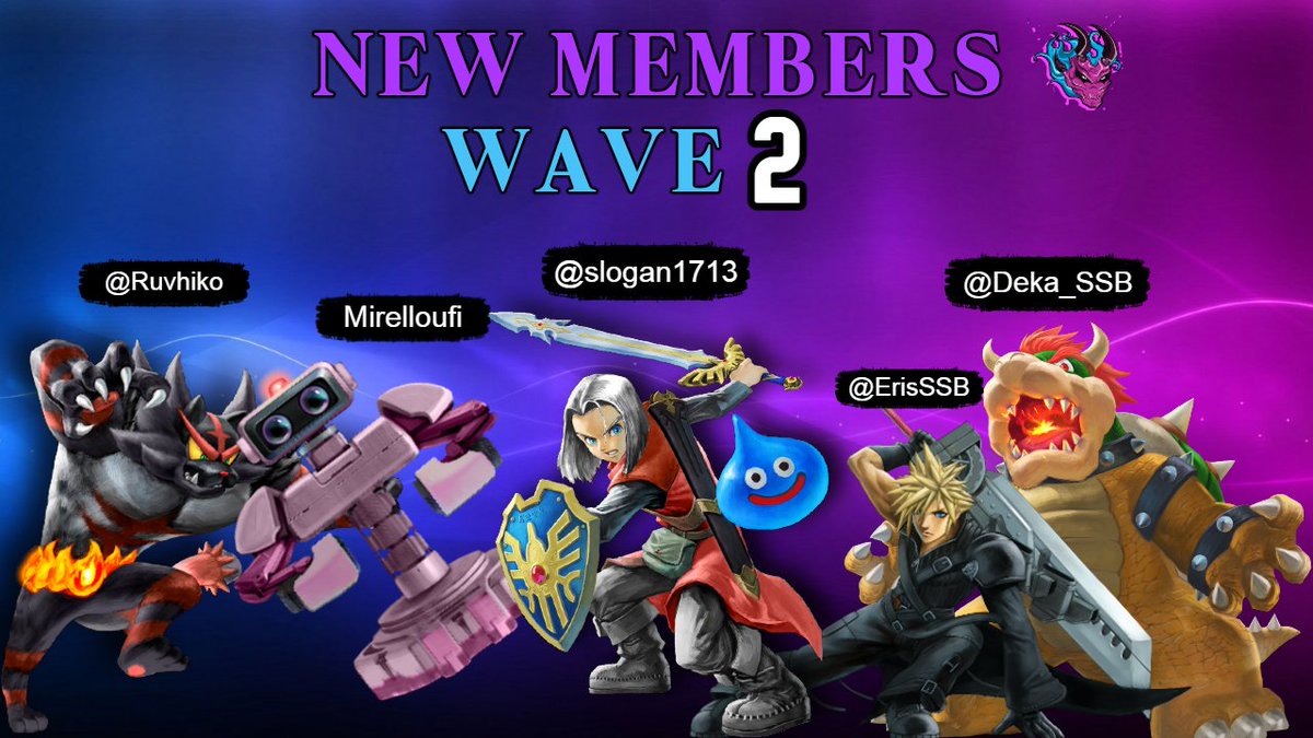 NUEVOS INTEGRANTES PARA EL ROSTER ❗❗❗

Cerramos esta preciosa semana con nuevas implementaciones en el clan y con ello la segunda oleada de nuevos miembros de Mystical Aura. 

¡Andamos ansiosos por verlos competir junto a nuestro escudo!

Y esto es solo el principio de todo.👀