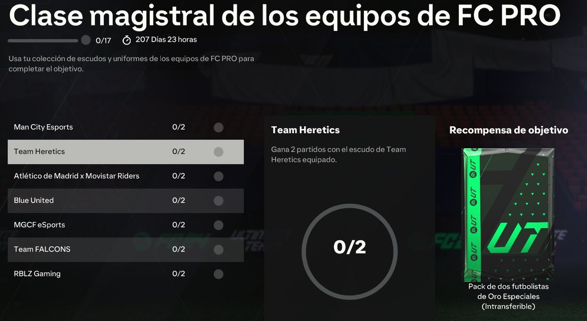 JuniorSintress's tweet photo. 🚨Gana 17 Mejoras de 2 Jugadores Unicos de Oro Gratis

⏳Dura 207 Días, puedes conseguirlo jugando en el Año

✅Solo debes Ganar 2 Partidos con cada escudo de los Objetivos

✅Puede ser cualquier Partido 👍🏻 https://t.co/xKULWaX5Yc